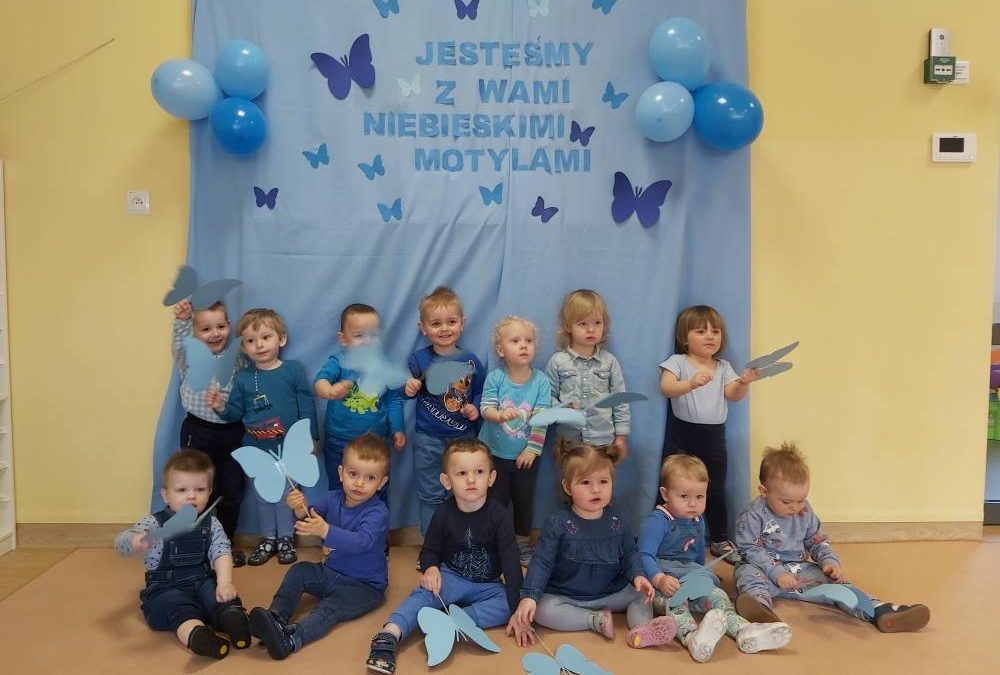 ” Jesteśmy z Wami niebieskimi motylami”